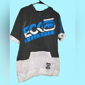 Ecko short sleeve hoodie.